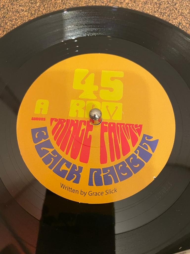 Single: BLACK RABBIT 7-inch black vinyl