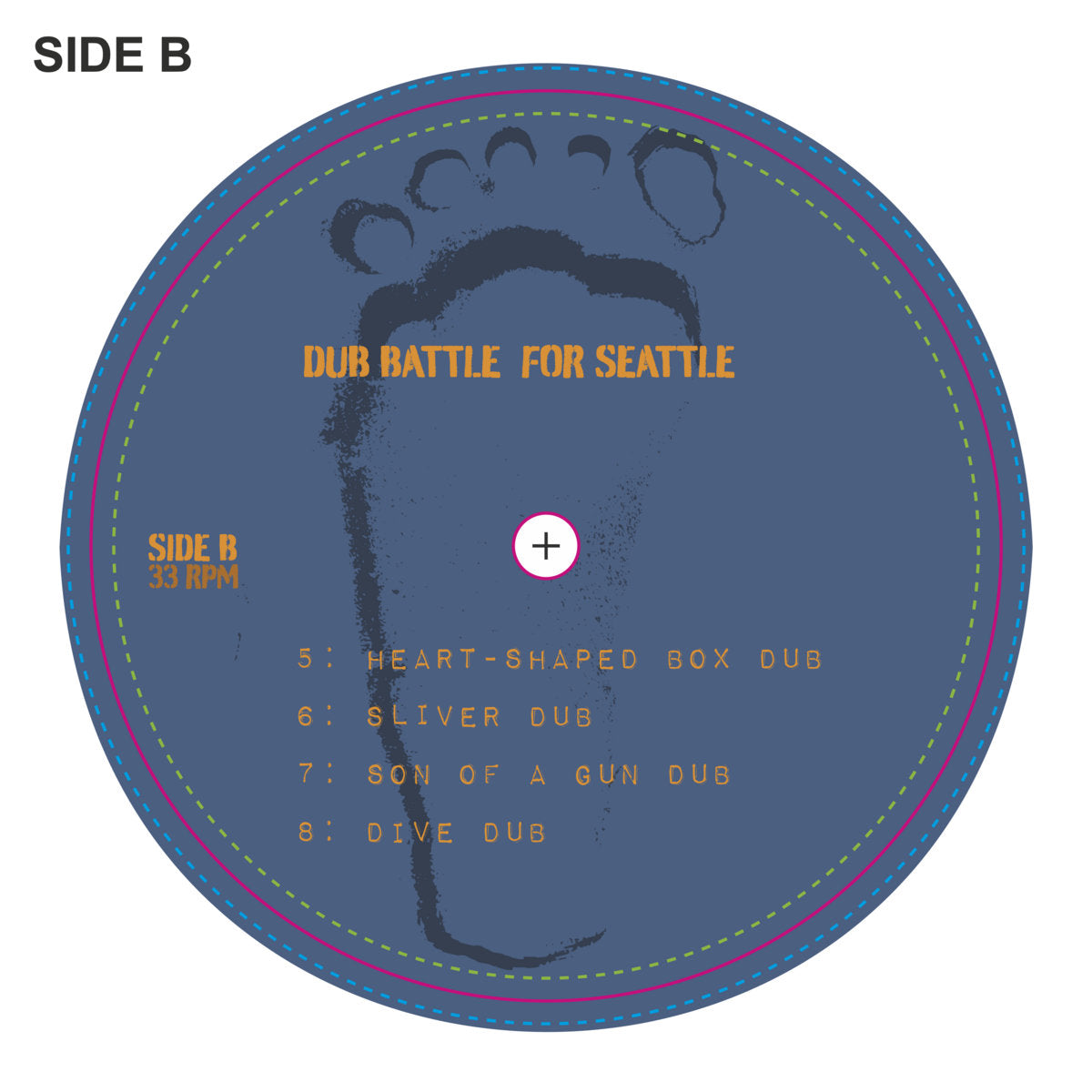 Album: DUB BATTLE FOR SEATTLE numbered 1 of 750