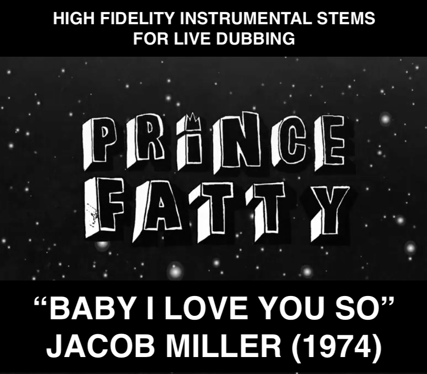 Stems: BABY I LOVE YOU SO